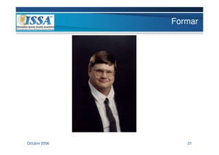 Formar




Octubre 2006      21
 