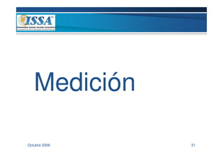 Medición

Octubre 2006   31
 