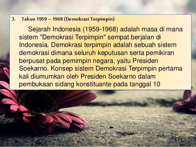 Masa Pemerintahan Orde Lama dan Orde Baru