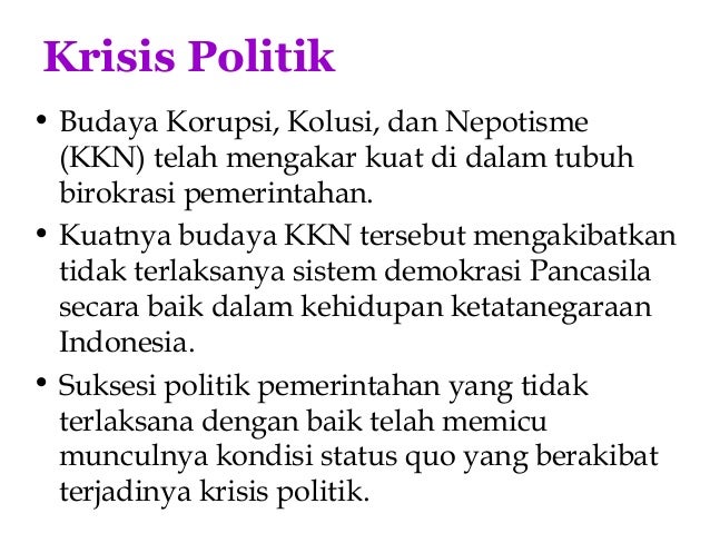 Masa Reformasi Dan Setelahnya