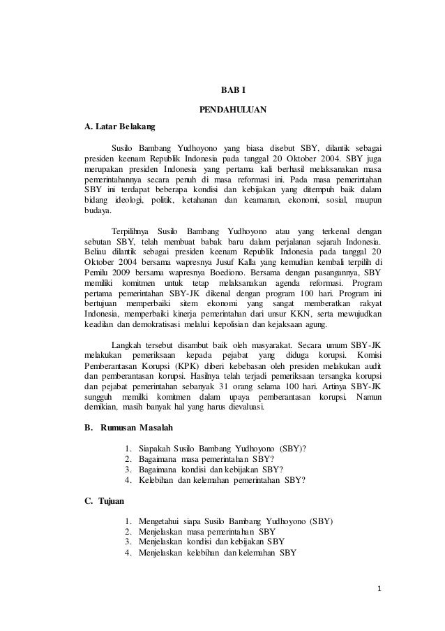 Makalah Sejarah Sby