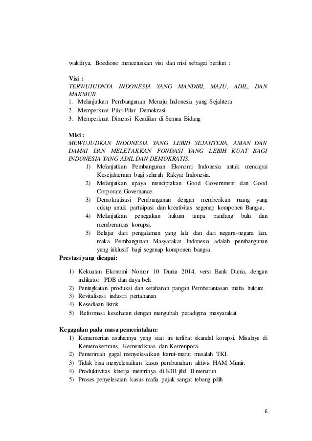 Masa Kepemimpinan Sby Masa Kepemimpinan Sby