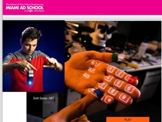 Sixth Sense - MIT PLAY 