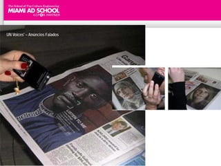 UN Voices' – Anúncios Falados
 