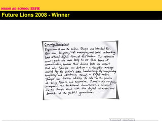 Future Lions 2008 - Winner 