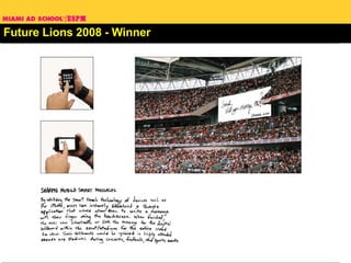 Future Lions 2008 - Winner 