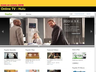 Online TV - Hulu 