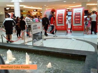 Westfield Coke Kiosks
 