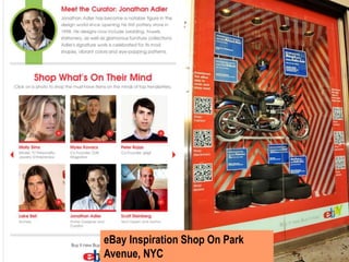 eBay Inspiration Shop On Park
Avenue, NYC
 