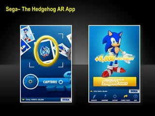 Sega– The Hedgehog AR App
 