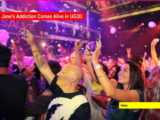 Jane's Addiction Comes Alive in UG3D




                                       Video
 