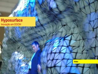 Hyposurface
Inovação em DOOH




                   Video
 