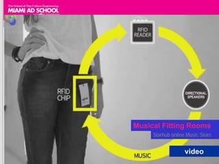 Musical Fitting Rooms
     Starhub online Music Store


                   video
 