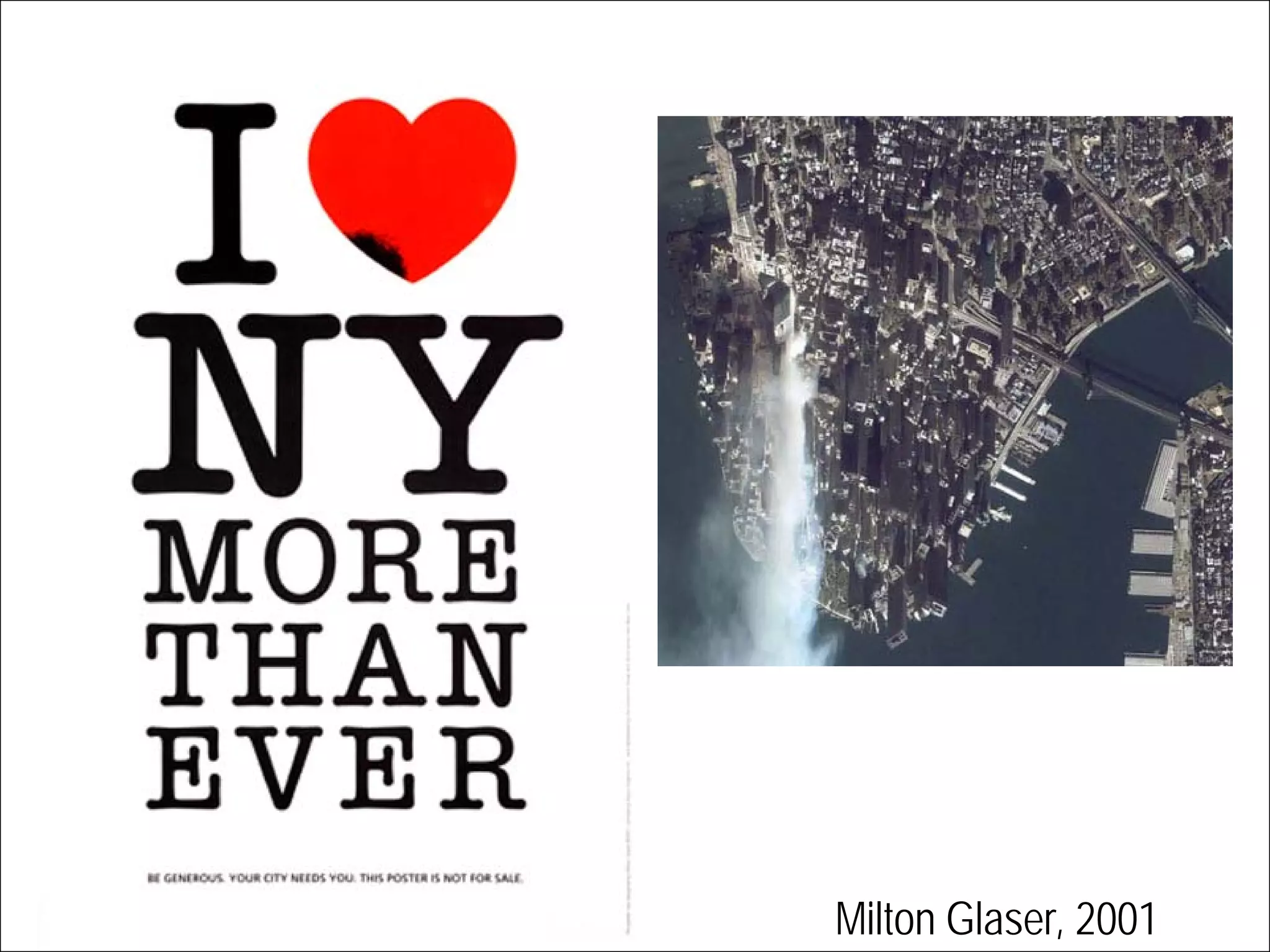 Milton Glaser, 2001
 