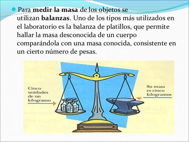 Masa y peso fisca