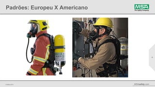 © MSA 2014 MSAsafety.com
Padrões: Europeu X Americano
18
 