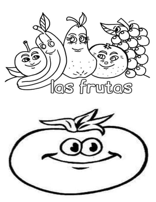 Mascaras de frutas y verduras
