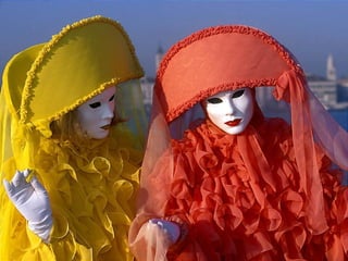 Mascaras de Carnaval de Venecia