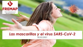 Las mascarillas y el virus SARS-CoV-2
30/03/2021
 