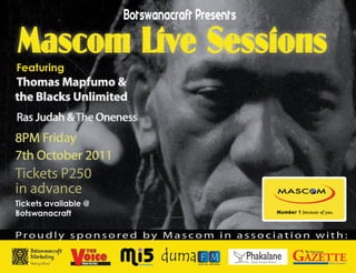 Mascom Live Sessions   Voic