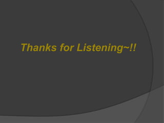 Thanks for Listening~!!
