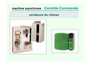 machine asynchrone Contrôle Commande
variateurs de vitesse
 