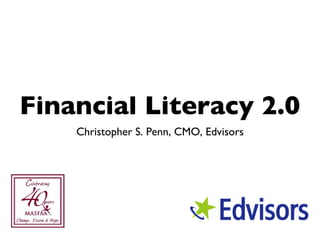 Financial Literacy 2.0 ,[object Object]
