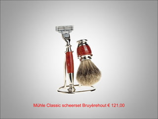 Mühle Classic scheerset Bruyèrehout € 121,00 