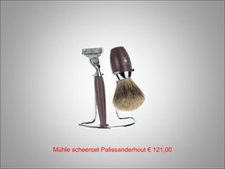 Mühle scheerset Palissanderhout € 121,00 