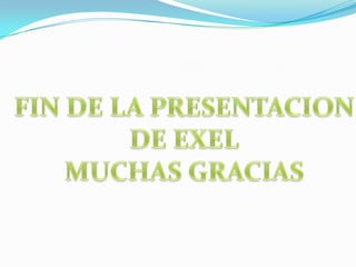Mas funciones en excel