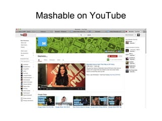 Mashable on YouTube
