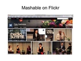 Mashable on Flickr
