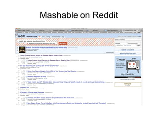 Mashable on Reddit