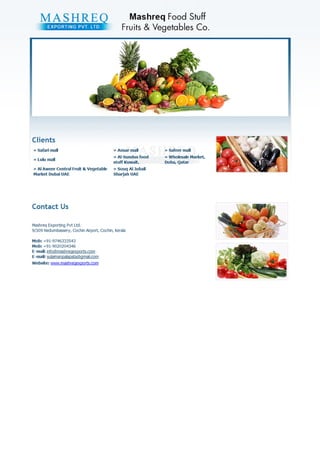 Mashreq Exporting Pvt Ltd