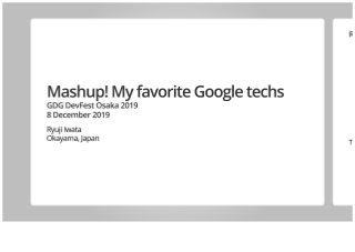 Mashup! My favorite Google techs