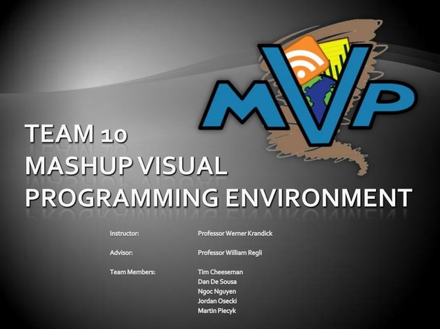 Mashup Visual Programming Environment | PPTX | Programming Languages ...