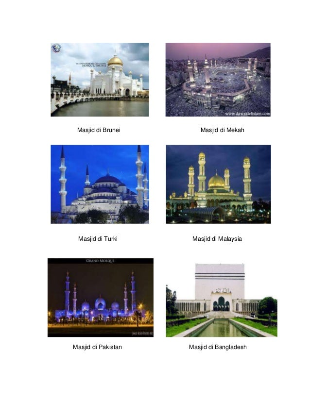 Masjid masjid di dunia
