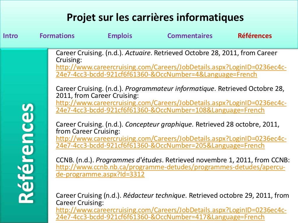 Projet Powerpoint
