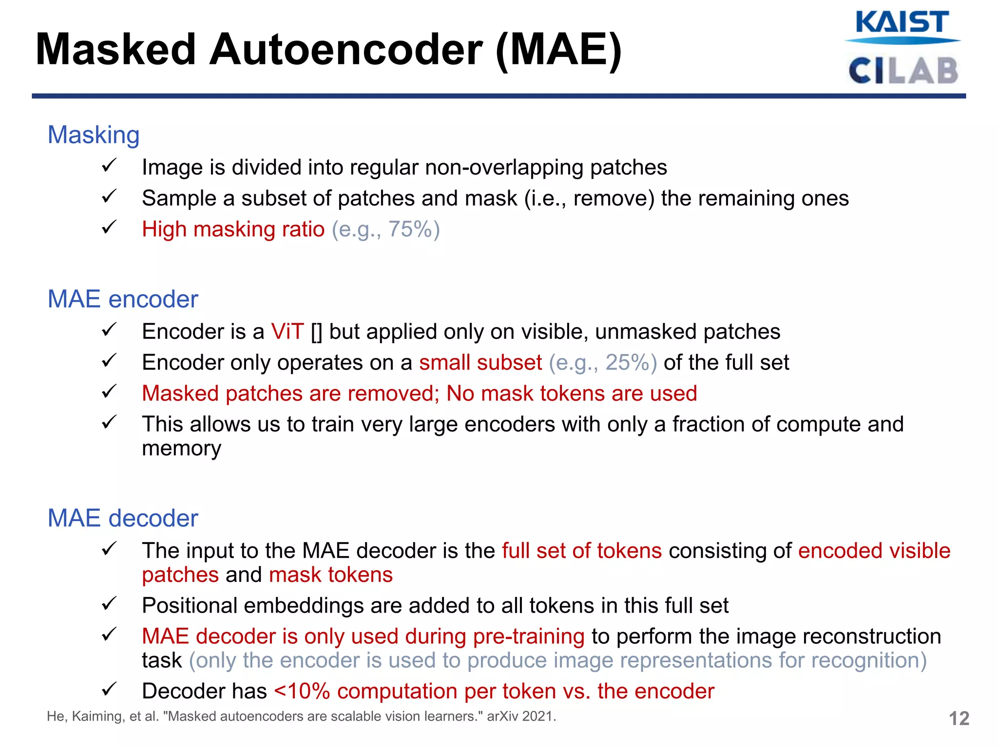 Masked Autoencoders Are Scalable Vision Learners.pptx | Web Development ...