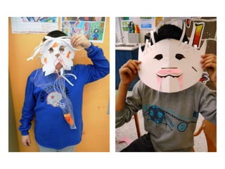 Αποκριάτικες μάσκες ΣΤ' τάξη, 2016