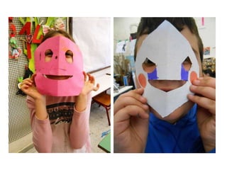 Αποκριάτικες μάσκες ΣΤ' τάξη, 2016