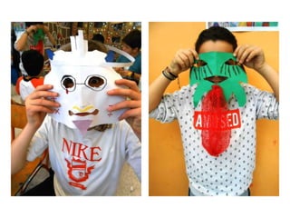 Αποκριάτικες μάσκες ΣΤ' τάξη, 2016