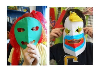 Αποκριάτικες μάσκες ΣΤ' τάξη, 2016