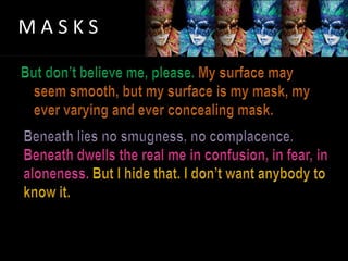 MASKS
 