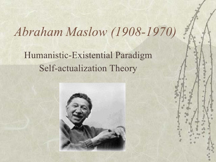 humanistic existential perspective