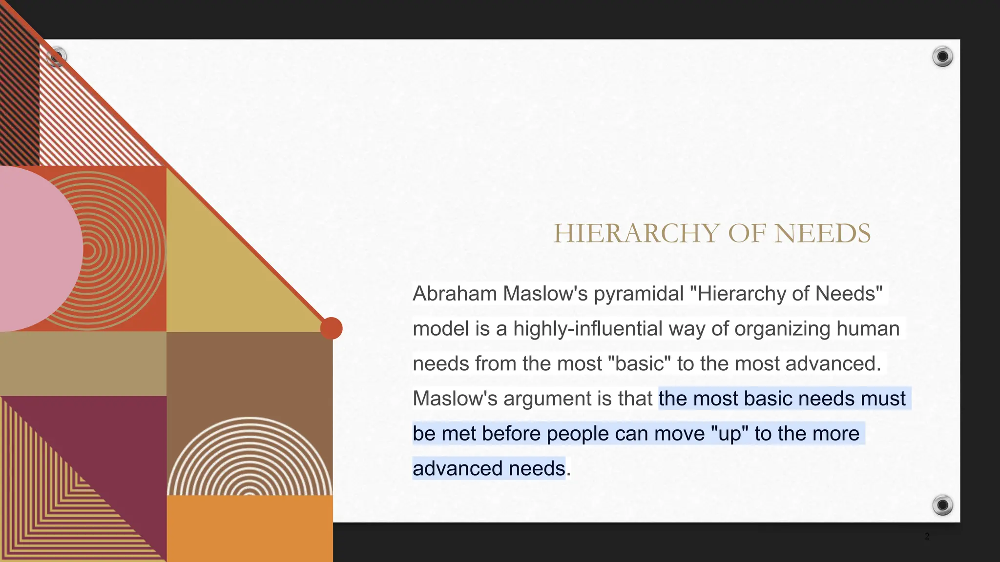 The Maslow Hierarchy of Needs Pyramid.pptx