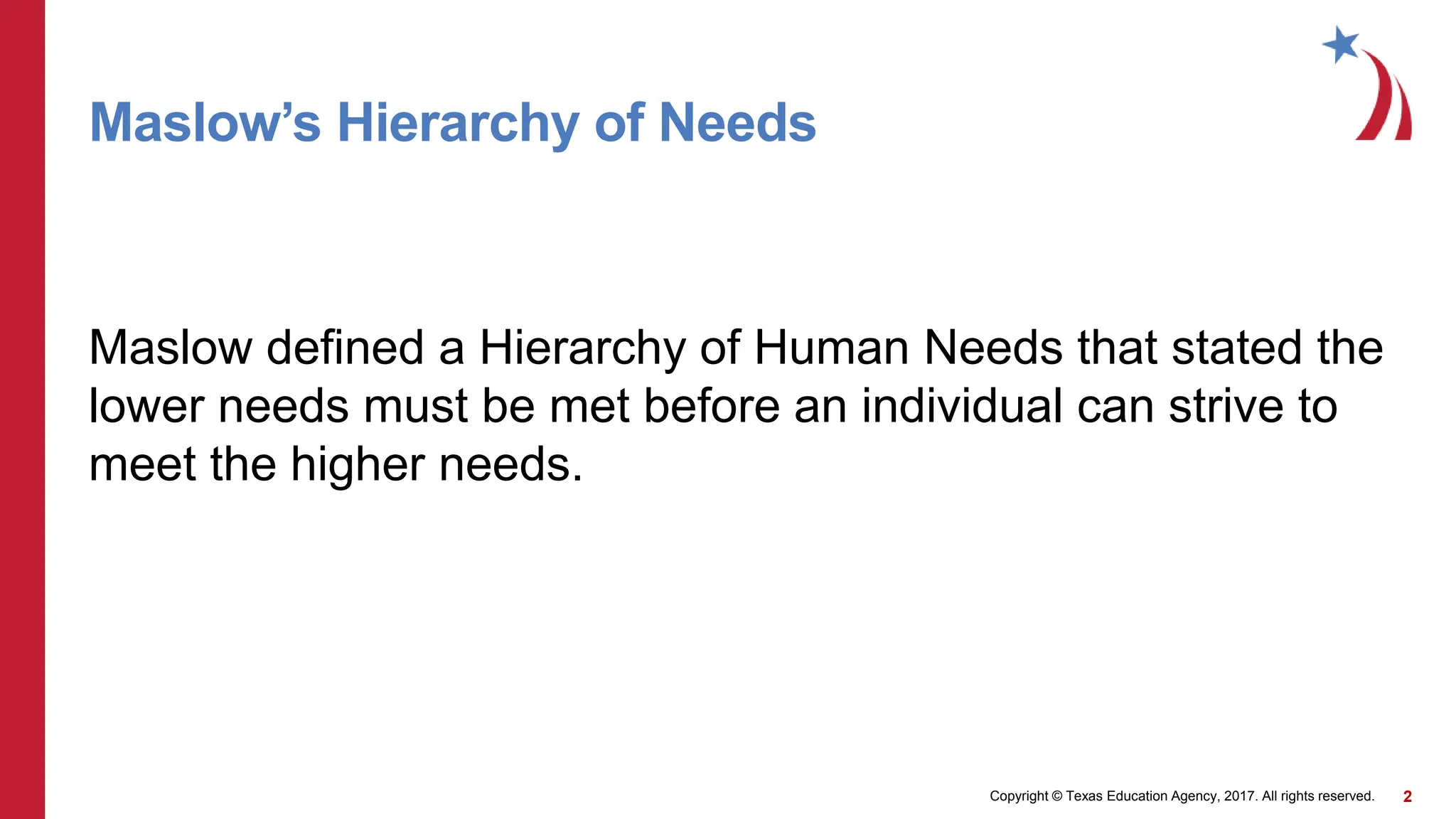 Maslow Human Rights Maslows-Hierarchy-of-Human-Needs-Grade 7.pptx