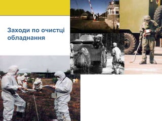 Заходи по очистці
обладнання
 