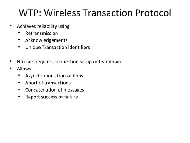 wireless application protocol | PPT
