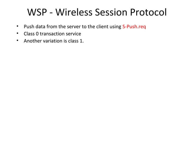 wireless application protocol | PPT